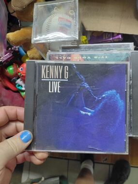 copy of the 1989 Arista Records release, Kenny G Live.